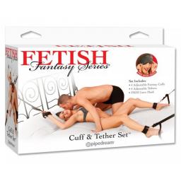Fetish Fantasy Cuff & Tether Set.
