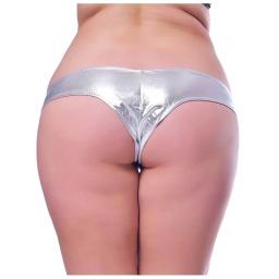 Pink, Blue, Gold or Silver Metallic Knickers