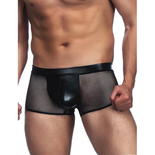 Sexy Wet Look Mens Boxer Shorts