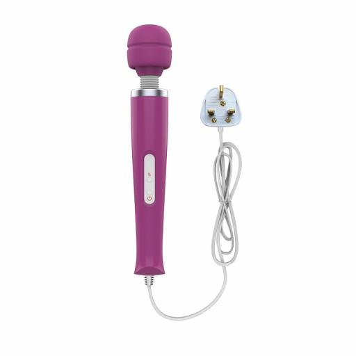 Silicone Powerful Mains Operated Wand Vibrator 10 Multi Speeds